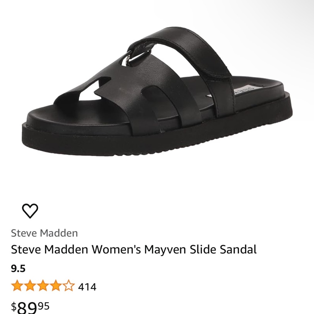 New Steve Madden sandals